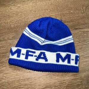 MFA stocking Cap Vintage‎ Blue White